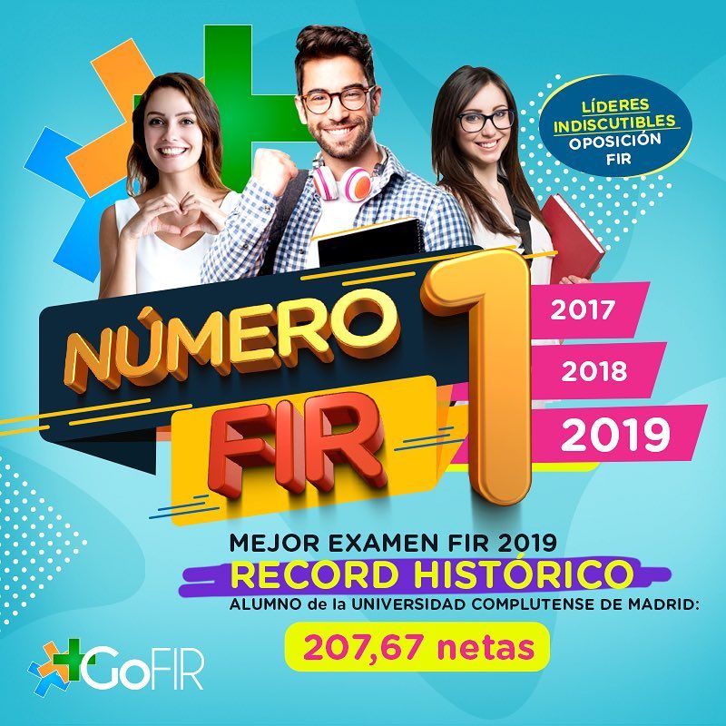 Nº1 FIR 2017,2018 Y 2019